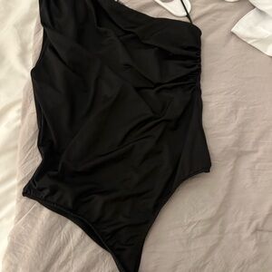 Zara black bodysuit